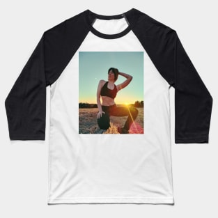 Sunset Self Portrait II Baseball T-Shirt